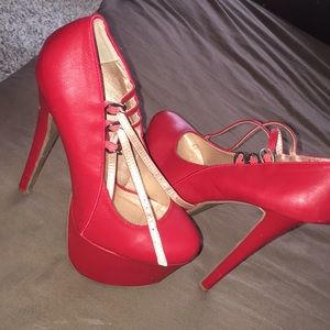 Red Heels Size 7